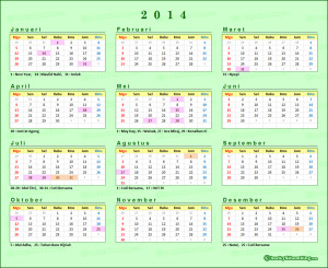 kalender 2014